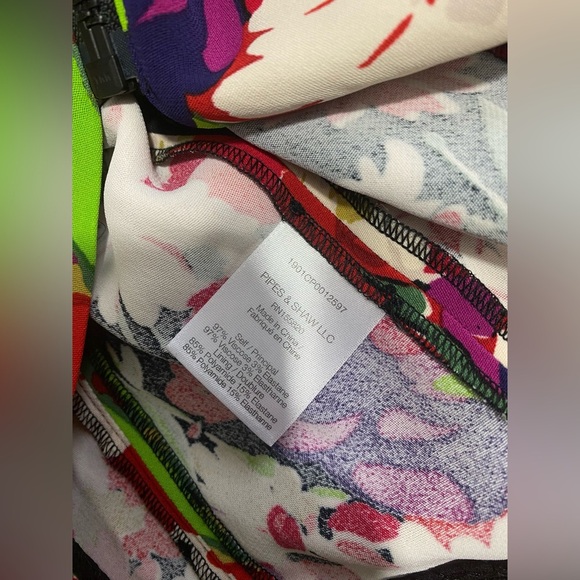 Veronica Beard Saffron Floral corset Bustier Midi Dress black - Picture 5 of 5